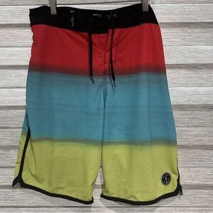 Salt Life SLX-QD Board Shorts Vapor Stretch Swim Trunks Men's Sz 36